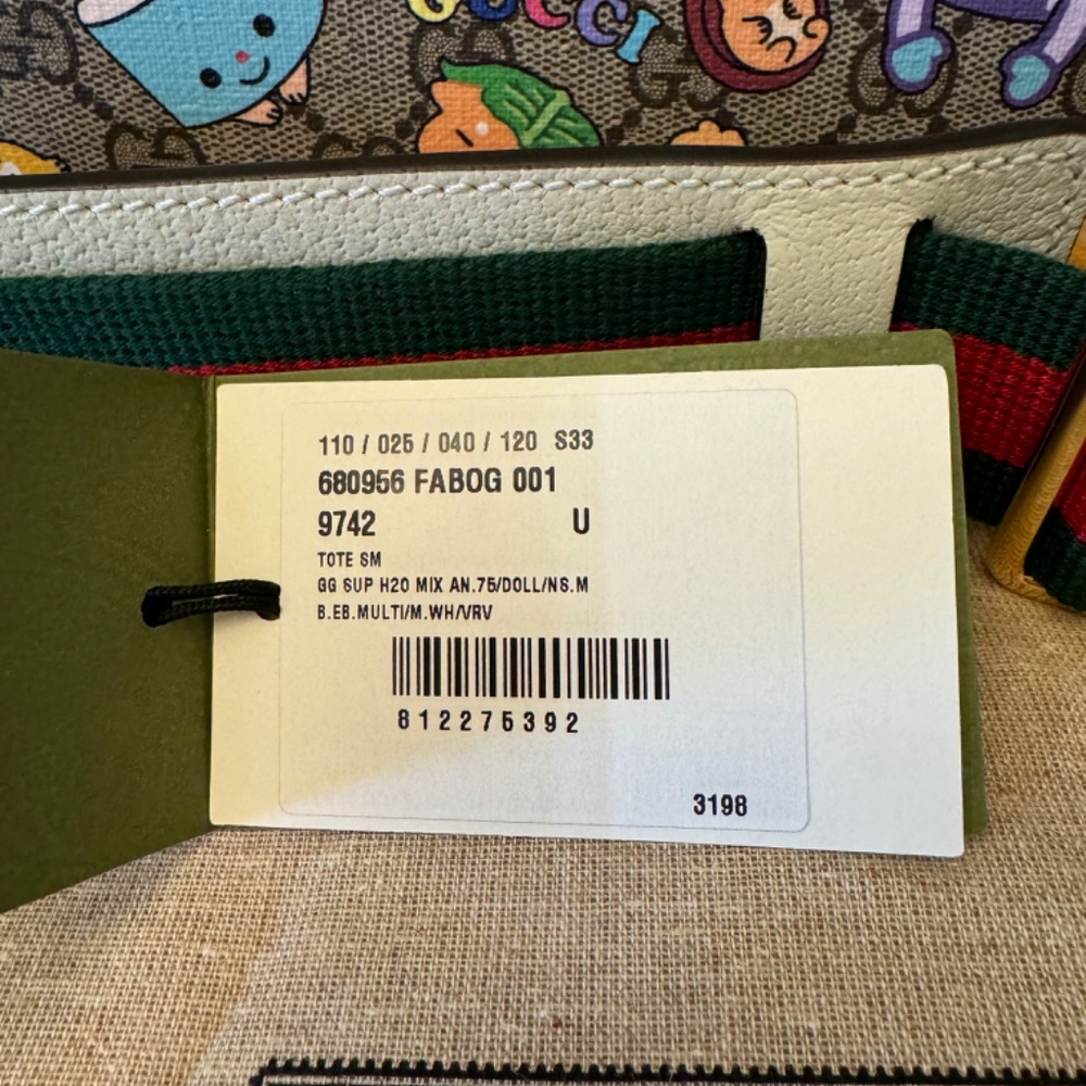 Gucci x Pikarar/Angela Nguyen Animal Print small tote - Picture 3 of 15